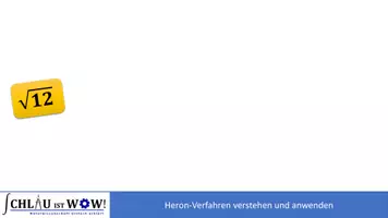 Vorschau - Präsentationen/Tafelbilder - Heronverfahren - Wurzeln berechnen - Seite 2