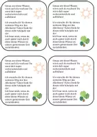 Vorschau - Anderer Materialtyp - Abschied mit Pflanze - Deckblatt