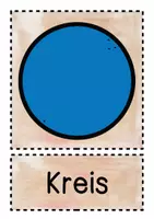 Vorschau - Poster - Tafelmaterial - Geometrische Formen und ihre Eigenschaften (Bild- und Wortkarten) - Seite 2