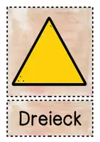 Vorschau - Poster - Tafelmaterial - Geometrische Formen und ihre Eigenschaften (Bild- und Wortkarten) - Seite 3