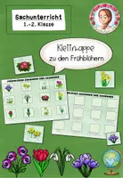 Vorschau - Fördermaterial/Inklusion - Frühblüher Klettmappe | Sachunterricht Klasse 1-2 - Deckblatt