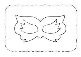 Vorschau - Mal- und Bastelvorlagen - Karneval / Fasching - Masken - Kunstunterricht - Seite 2