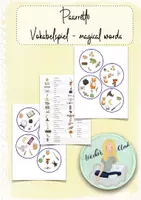 Vorschau - Spiele - Magical Words - Paarretto Wortschatzspiel zu Harry P - Deckblatt