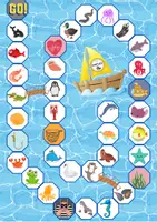 Vista previa - Juegos / Gamificación - Oca animales agua - página 1