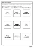 Vorschau - Arbeitsblätter - Wir gestalten Logos und Wortmarken - Seite 2