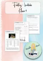 Vorschau - Unterrichtsreihen - Lerntheke Frühling Klasse 4 - Deckblatt