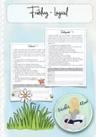 Vorschau - Arbeitsblätter - Frühlingslogical - Deckblatt