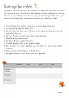Vorschau - Arbeitsblätter - Logical Herbst - Drachen steigen lassen - Seite 1