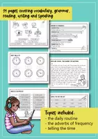 Vorschau - Arbeitsblätter - Daily Routine & Telling the Time – Englisch Arbeitsheft Klasse 4/5 - Seite 2