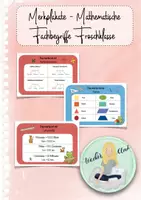 Vorschau - Poster - SPARPAKET - Merkplakate Mathematik + Deutsch Frosch - Seite 1