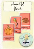 Vorschau - Bildkarten - Flashcards (Wort-/Bildkarten) Autumn/ Fall - Deckblatt