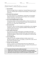 Vorschau - Arbeitsblätter - AB mit Fragen zum Thema "Pilze" + Lösungsblatt + Mindmap + Infografik - Seite 3