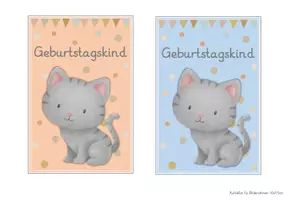 Vorschau - Poster - Katzenklasse Geburtstagsschilder - Seite 2