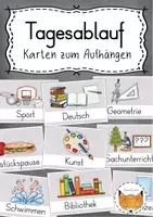 Vorschau - Anderer Materialtyp - Tagesablauf - Deckblatt