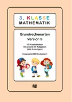 Vorschau - Arbeitsblätter - ab Klasse 3: Grundrechenarten (Version 5) - Deckblatt