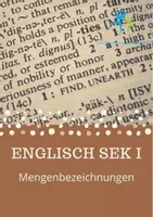 Vorschau - Arbeitsblätter - Mengenbezeichnungen abwechslungsreiche Aufgaben+Lösung - Deckblatt