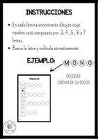 Vista previa - Juegos / Gamificación - JUEGO YO APRENDO A LEER EN BLANCO Y NEGRO - página 1