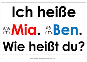 Vorschau - Poster - Willkommen! Poster zum DAZ-Basiskurs - Seite 2