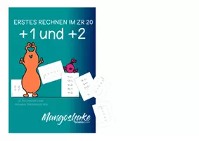 Vorschau - Fördermaterial/Inklusion - Rechenkärtchen ZR 20 plus 1 plus 2 - Deckblatt