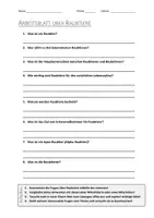 Vorschau - Arbeitsblätter - AB mit Fragen zum Thema "Raubtiere" + Lösungsblatt + Infografik - Deckblatt