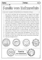 Vorschau - Arbeitsblätter - Lesen und malen (Familie von Katzenstein) - Seite 3