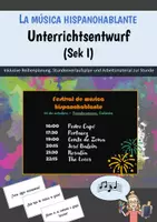 Vorschau - Stundenentwürfe - Unterrichtsentwurf - La música hispanohablante (Sek I) - Deckblatt