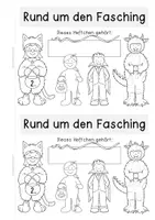 Vorschau - Anderer Materialtyp - Faschingsheftchen für die 2. Klasse - Seite 1