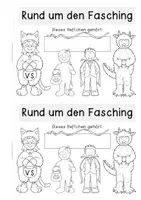 Vorschau - Anderer Materialtyp - Faschingsheftchen für die Vorschule - Seite 1