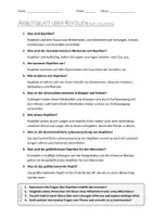 Vorschau - Arbeitsblätter - AB mit Fragen zum Thema "Reptilien" + Lösungsblatt + Infografik - Seite 2