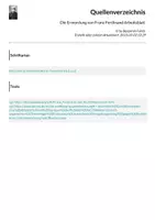 Vorschau - Arbeitsblätter - Die Ermordung von Franz Ferdinand Arbeitsblatt - Seite 1