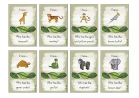 Vorschau - Spiele - I have... Who has..? - Wild Animals - Seite 3