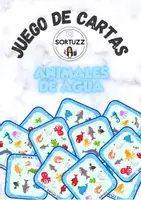 Vista previa - Juegos / Gamificación - Juego de cartas: Animales de agua - Portada