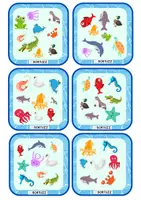 Vista previa - Juegos / Gamificación - Juego de cartas: Animales de agua - página 2