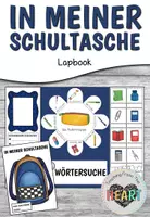 Vorschau - Mal- und Bastelvorlagen - In meiner Schultasche - Lapbook - Deckblatt