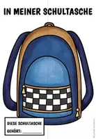 Vorschau - Mal- und Bastelvorlagen - In meiner Schultasche - Lapbook - Seite 2