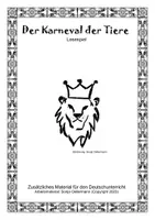 Vorschau - Spiele - Karneval der Tiere - Lesepiel Fächerübergreifend - Deckblatt