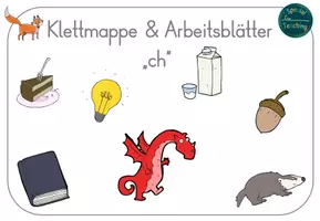 Vorschau - Arbeitsblätter - Lernwörter mit "ch" - Klettaufgaben & Arbeitsblätter - Seite 1