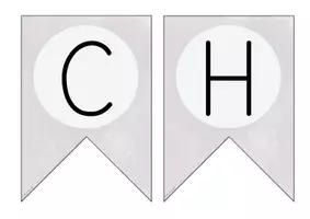 Vorschau - Anderer Materialtyp - Wimpelkette Sachunterricht grau - Seite 2