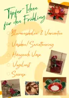 Vorschau - Arbeitsblätter - Materialpaket Töpfern Frühling, Ostern, Eierbecher - Seite 1