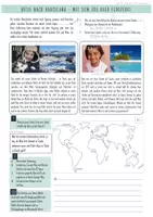 Vorschau - Arbeitsblätter - Klimawandel: Was hat unsere Entscheidung (Zug oder Flug) damit zu tun? Concept Map - Seite 1