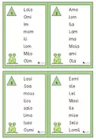 Vorschau - Anderer Materialtyp - Lesekartei Monster Pseudowörter - Stufe 2 Lesetraining - Seite 2