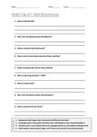 Vorschau - Arbeitsblätter - AB mit Fragen zum Thema "Rockmusik" + Lösungsblatt + Mindmap + Infografik - Deckblatt