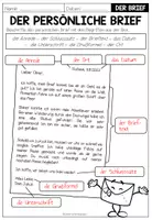 Vorschau - Arbeitsblätter - Persönlicher Brief – Aufbau und Bestandteile | Arbeitsblatt Deutsch 4.–5. Klasse - Seite 2