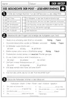 Vorschau - Arbeitsblätter - BRIEFE - Die Geschichte der Post (Lesetext) 2-fach differenziert - Seite 3