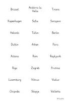 Vorschau - Spiele - Europa - Lernkarten/Karteikarten (Länder und Hauptstädte) - Seite 2
