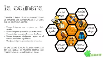 Vista previa - Hojas de trabajo - LA COLMENA (1) - página 1
