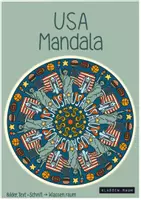 Vorschau - Mal- und Bastelvorlagen - USA Ausmalbild Mandala Kopiervorlage Amerika America - Deckblatt