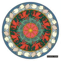 Vorschau - Mal- und Bastelvorlagen - Wales Mandala Ausmalbild Kopiervorlage - Seite 1