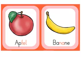Vorschau - Poster - OBST & GEMÜSE Bildkarten Obst - Seite 1