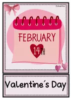 Vorschau - Poster - Valentine´s Day | Valentinstag | Bildkarten | Wortkarten | Wortschatz - Seite 1